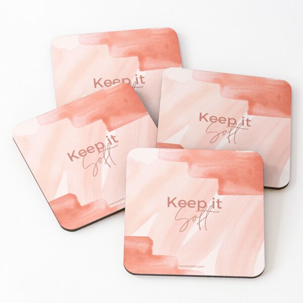 Item preview, Keep It Soft Abstract Art  designed and sold by teenoushh.