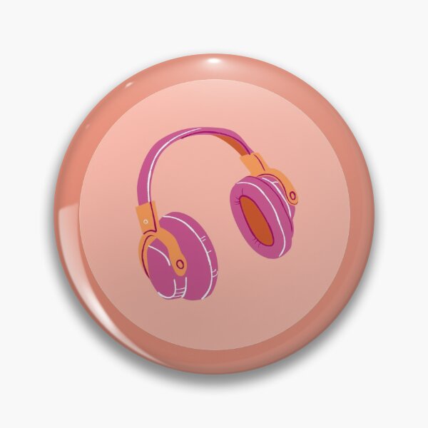 Item preview, Headphones lesbian flag themed designed and sold by lesbian-gang.