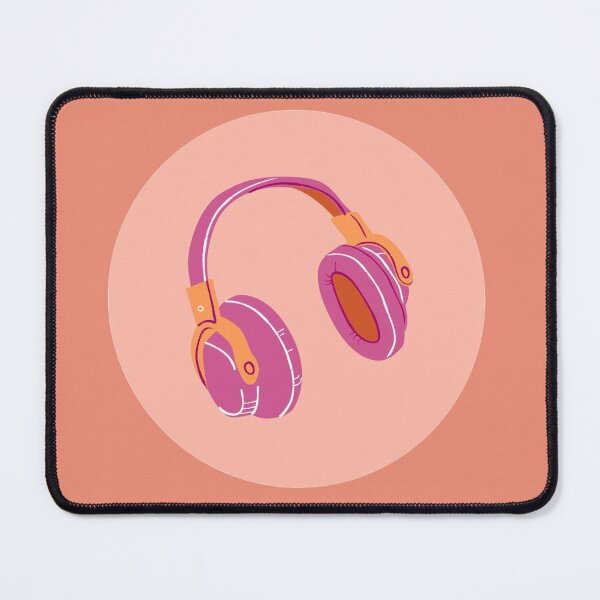 Item preview, Headphones lesbian flag themed designed and sold by lesbian-gang.