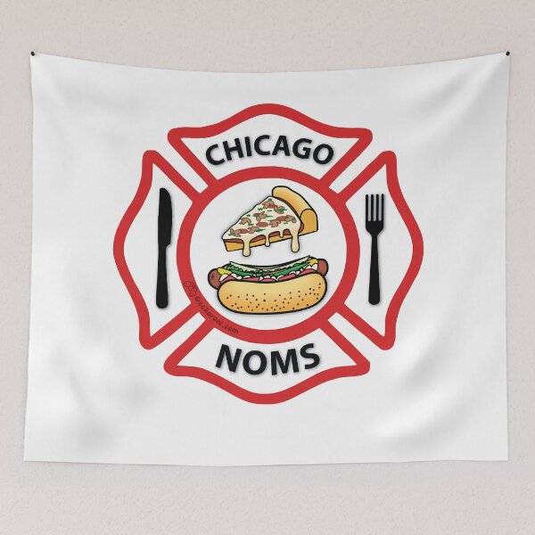Item preview, Vintage Retro Chicago Noms please Arrest Me Once The Fires Out designed and sold by DavidTimmins56.