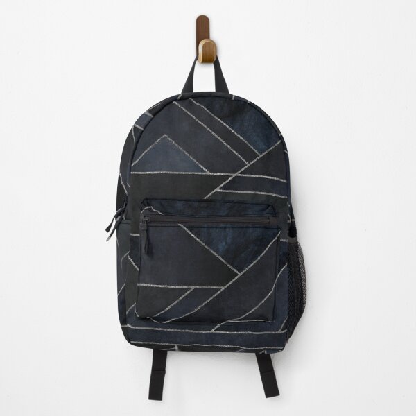 Item preview, Night Lines - Dark Blue Mountains designed and sold by AmbienceArt.
