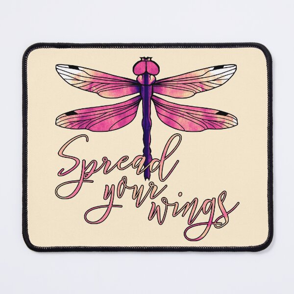 Item preview, Dragonfly - Spread your wings - Sunset Colors designed and sold by Olooriel.