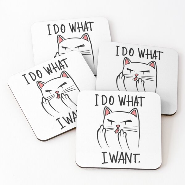 Item preview, CAT- 'I do what I want'  designed and sold by stillballin.