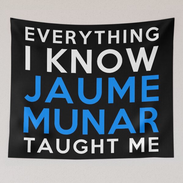 Item preview, Everything I know - Jaume Munar designed and sold by 2Girls1Shirt.