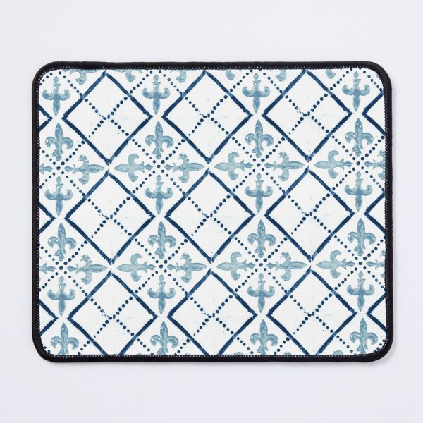 Item preview, Portuguese Azulejos II - Vintage Blue Hand Painted Tiles - Europe Travel photography by Ingrid Beddoes designed and sold by Ingrid Beddoes Photography.
