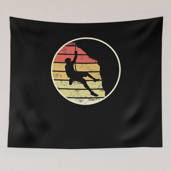 Item preview, Climbing retro | Bouldering rock climbing designed and sold by BananaKivi.