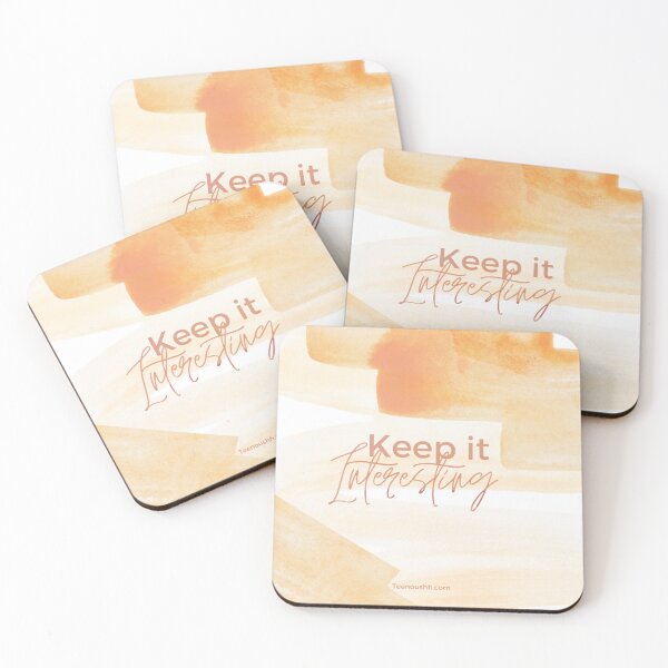 Item preview, Keep it Interesting Abstract Art  designed and sold by teenoushh.