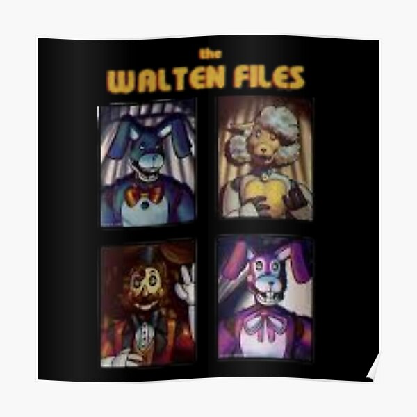 The Walten Files Poster For Sale By Oceansunset Redbubble 2782