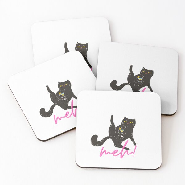 Item preview, Meh Cat - Funny Meh Cats designed and sold by ebunejar.