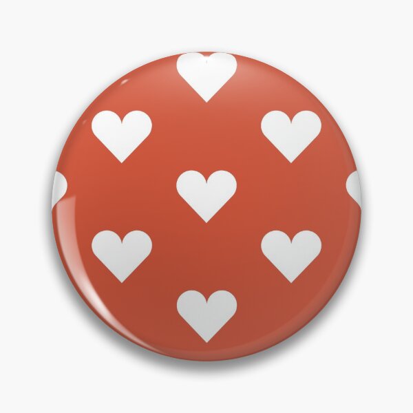 Item preview, Medium WHITE and TENNIS COURT CLAY LOVE HEARTS designed and sold by RachelMacht.