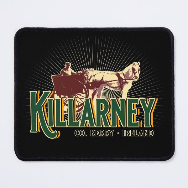 Item preview, Killarney Ireland Jarvey Horse and Carrige T-Shirt Sticker Hat 1 designed and sold by ROADTROOPER.