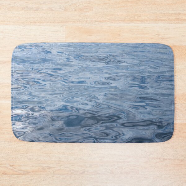 Item preview, Blue Moire Silk - Mesmeric Water Play Patterns designed and sold by Georgia Mizuleva.