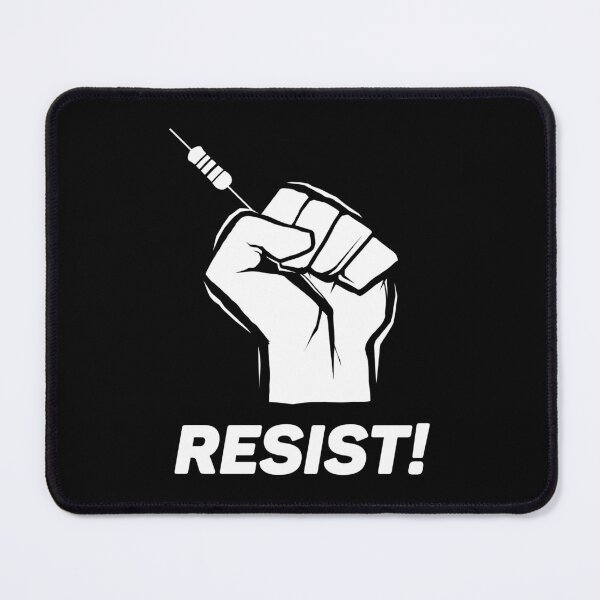 Item preview, Resist Funny Electrician Fist Holding Resistor Lineman Gift designed and sold by ferverena4.