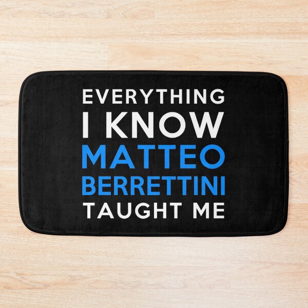 Item preview, Everything I know - Matteo Berrettini designed and sold by 2Girls1Shirt.