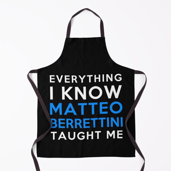 Item preview, Everything I know - Matteo Berrettini designed and sold by 2Girls1Shirt.