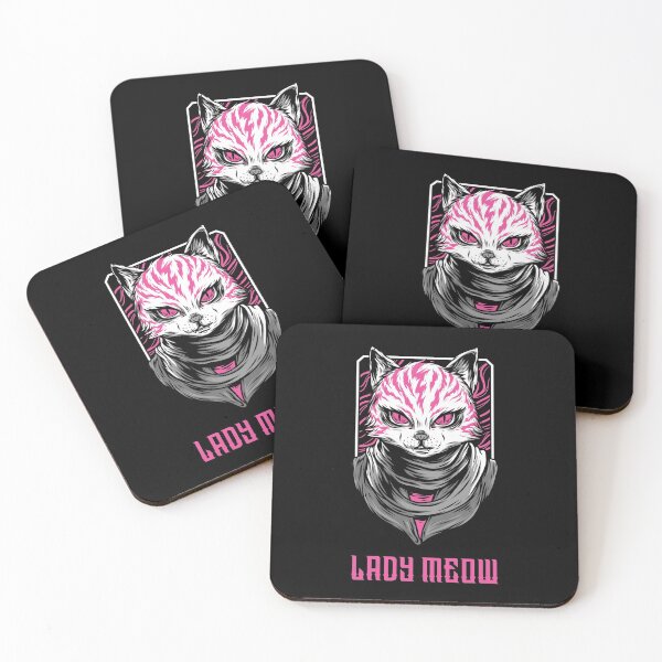 Item preview, Lady Meow | Cat Lover | Gangster Cat designed and sold by LostTraveller.
