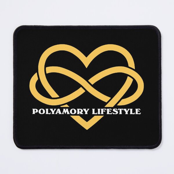 Item preview, Polyamory Lifestyle Threelationship Infinity Heart Poly Love designed and sold by JackCurtis1991.