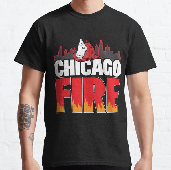 Hot Sale Men T Shirt Fashion Chicago Fire Department - Custom