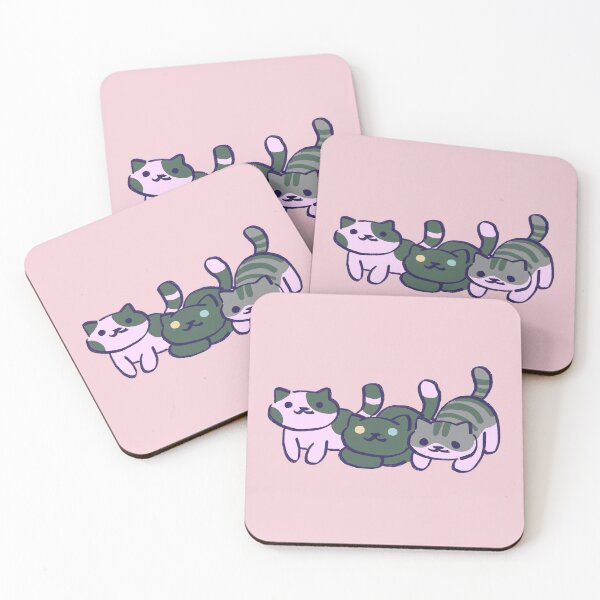 Item preview, I draw speckles, pepper and pickles / neko atsume cats designed and sold by RansRoom.