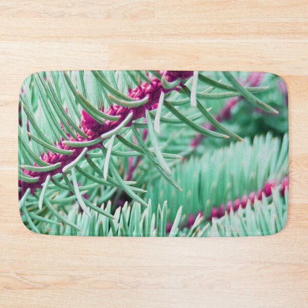 Item preview, Green And Pink Pine Needles designed and sold by Petals & Pixels.