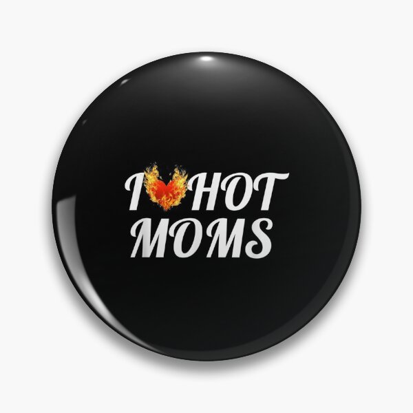Item preview,  Love Moms Funny Burning Heart designed and sold by dominique235.