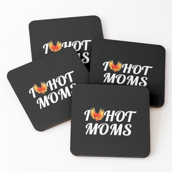 Item preview,  Love Moms Funny Burning Heart designed and sold by dominique235.