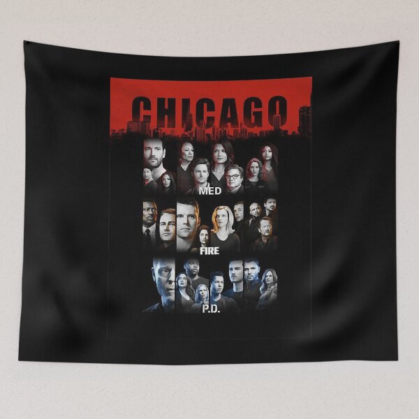 Item preview, Black Gift Idea Chicago Med Football Tee Shirt - Any 2 Tees For designed and sold by DavidTimmins56.