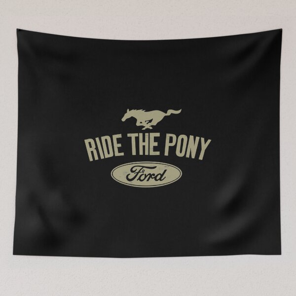 Item preview, Ride The Pony F-ord M-ustang designed and sold by Juan Francisco Camandona Jr.