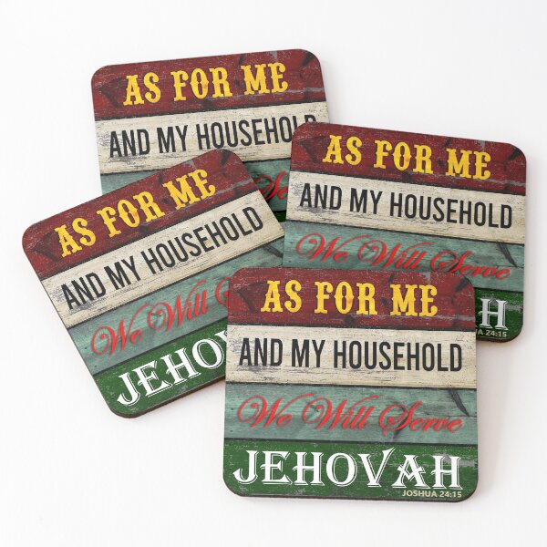 Item preview, As for me and my household we will serve JEHOVAH - Joshua 24:15 designed and sold by KA DESIGNS.