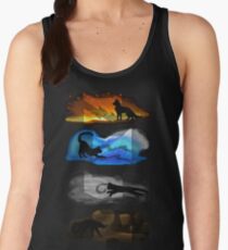 Warrior Cats: Four Elements, Four Clans Women's Tank Top