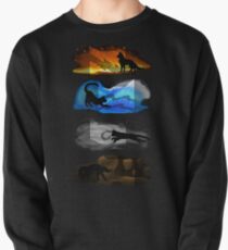 Krieger Katzen: Vier Elemente, vier Clans Sweatshirt
