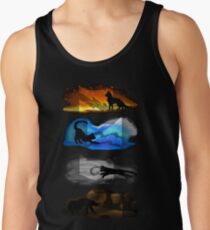 Warrior Cats: Four Elements, Four Clans Tank Top