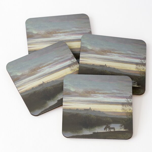 Item preview, Les vapeurs du soir paysage - Antoine Chintreuil  designed and sold by Vintage Designs +.