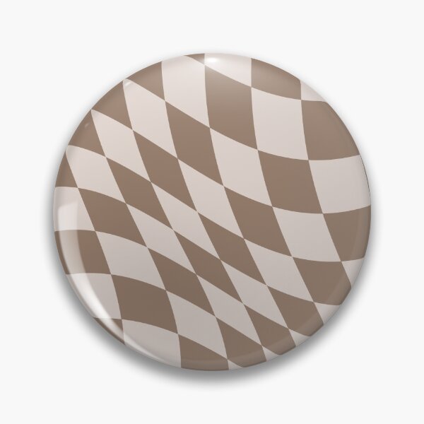 Item preview, Warped Checker Brown Beige  designed and sold by JodiFeddon.