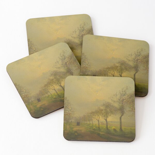 Item preview, Pommiers et genêts en fleurs - Antoine Chintreuil  designed and sold by Vintage Designs +.