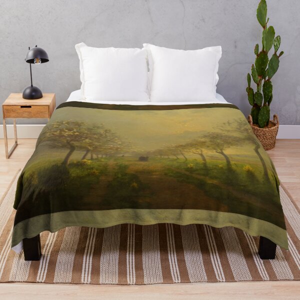 Item preview, Pommiers et genêts en fleurs - Antoine Chintreuil  designed and sold by Vintage Designs +.