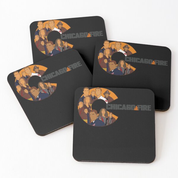 Artikelvorschau, Tagesgeschenk für Chicago Fire Chibi Castnew Feuerwehr Palm Beach Florida Unisex entworfen und verkauft von DavidTimmins56.