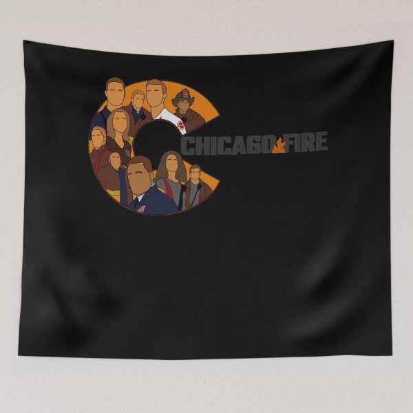 Artikelvorschau, Tagesgeschenk für Chicago Fire Chibi Castnew Feuerwehr Palm Beach Florida Unisex entworfen und verkauft von DavidTimmins56.
