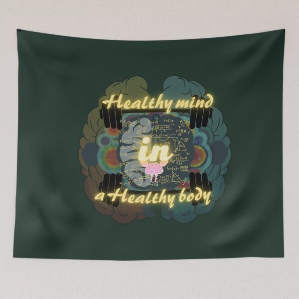 Item preview, Healthy mind in a healthy body, train your brain everyday designed and sold by Abusirin.