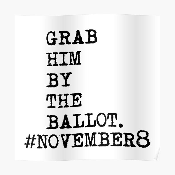 Grab Him by the ballot Poster