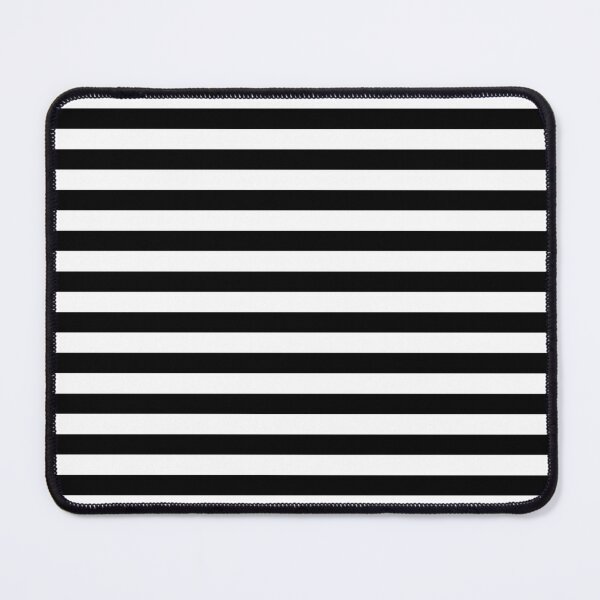 Item preview, Small BLACK and WHITE Horizontal STRIPES designed and sold by RachelMacht.