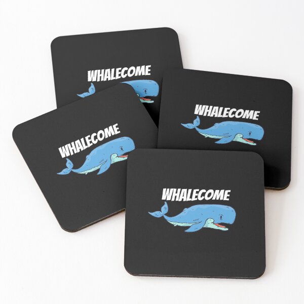 Item preview, Whalecome Funny Saying Pun of Welcome designed and sold by Housestore.