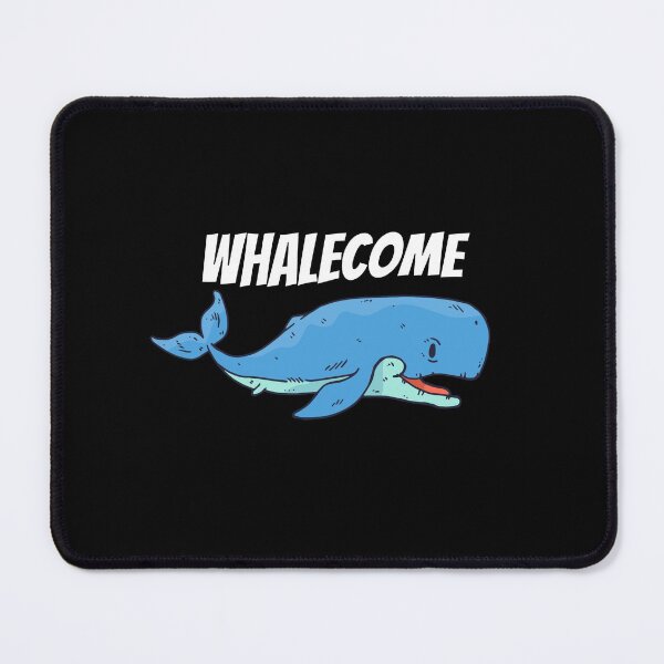 Item preview, Whalecome Funny Saying Pun of Welcome designed and sold by Housestore.