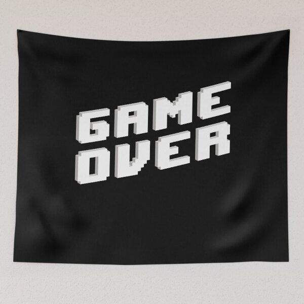 Item preview, Game Over Gaming Design designed and sold by Luxara1.