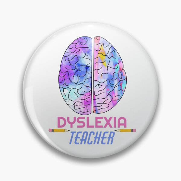 Item preview, dyslexia teacher neurodiversity  designed and sold by champagnemoment.