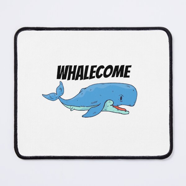 Item preview, Whalecome Funny Saying Pun of Welcome designed and sold by Housestore.