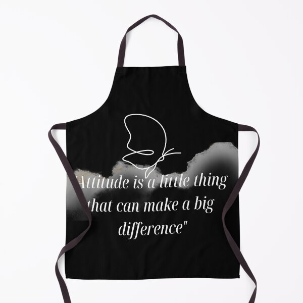 Item preview, Attitude is a little thing that makes a big difference -Positive Attitude Quotes designed and sold by Red-ElYoubi.