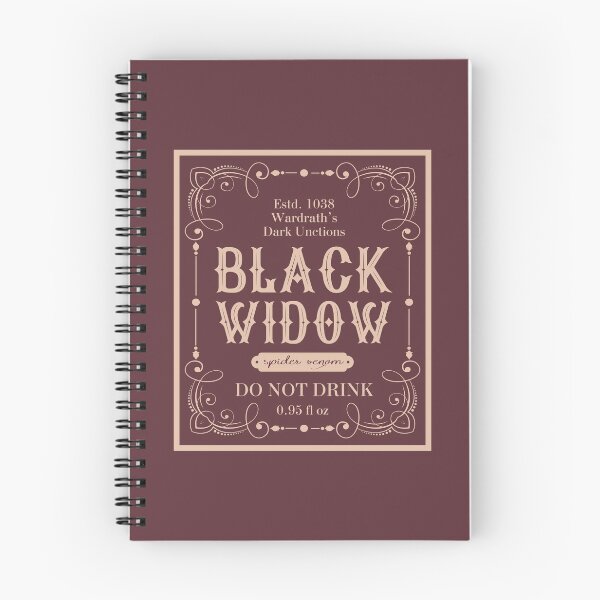 Item preview, Black widow label designed and sold by legateesofmoon.