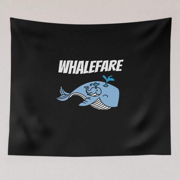 Item preview, Whalefare Funny Saying Pun of Welfare designed and sold by Housestore.