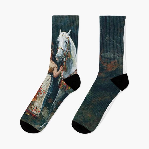 Item preview, Boudica and her white Horse designed and sold by Vintage Designs +.